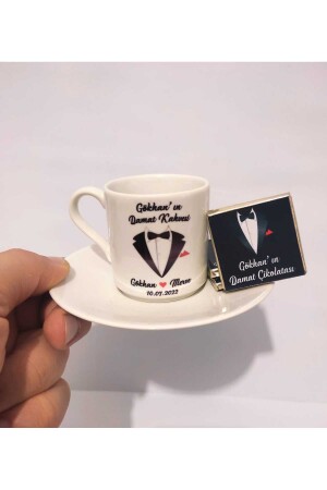 Bitte um eine Promise Groom's Coffee Cup und Groom's Chocolate Set damatcoffeecikolata1 - 7