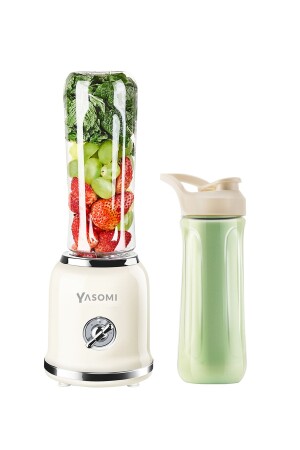 Bl019 Retro Smoothie Blender Bej ( Türkiye Garantili ) - 4