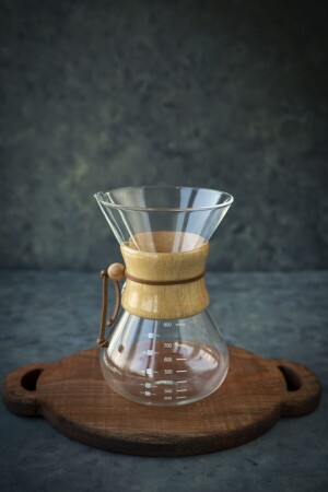 Black Goat Ahşap Tutacaklı Chemex 800 ml CMX800 - 1