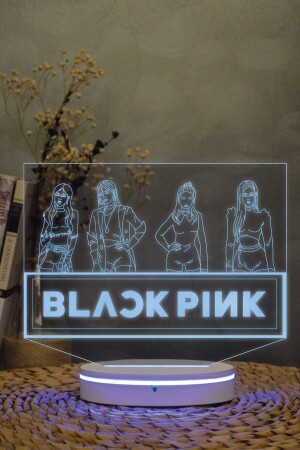Blackpink 3 Boyutlu 16 Renk Dekoratif Gece Lambası 3d TYC00395787462 - 4