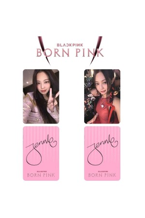 Blackpınk Jennie '' Born Pink Vinly '' Pc Set - 1