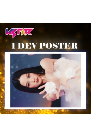 Blackpink Jisoo Promo Albüm (POSTER - STİCKER - FOTOKART) Kpop - 8