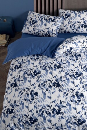 Blätter 100 % Baumwolle Ranforce Single Double Sided Duvet Cover Set 160x220 CTNTLV16 - 6