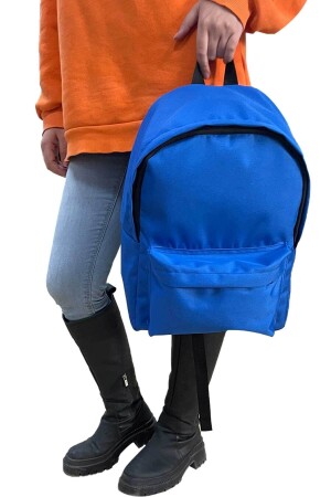 Blauer Rucksack, Sporttasche – blaue Schultasche, Tasche für den täglichen Gebrauch, blau - 4