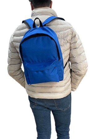 Blauer Rucksack, Sporttasche – blaue Schultasche, Tasche für den täglichen Gebrauch, blau - 9