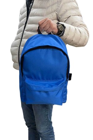 Blauer Rucksack, Sporttasche – blaue Schultasche, Tasche für den täglichen Gebrauch, blau - 10