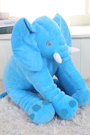 Blauer schlafender Freund Elefant 95 cm PL78674-V - 3