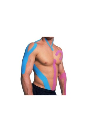 Blaues Kinesiotape – Kinesiotape – Schmerztape – Athletentape - 1