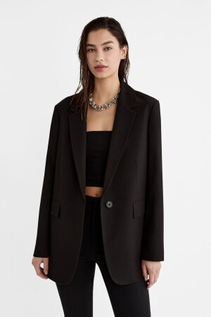 Blazer mit normaler Passform - 1