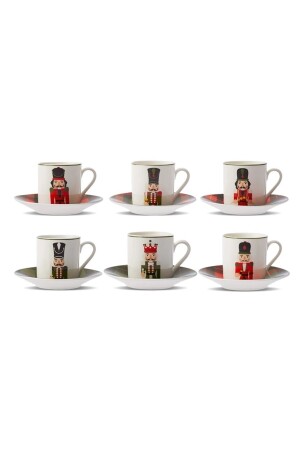 Blechsoldat 6er-Set Kaffeetassen 80 ml 153. 03. 06. 9752 - 6