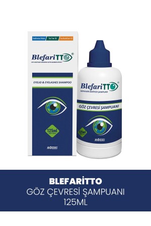 Blefari Göz Çevresi Şampuanı 125 ml ( 100 25 ml ) (ÇAY AĞACI YAĞI - TEA TREE OIL) - Tto