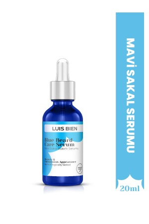 Blue Beard Care Serum 20 ml hilft dabei, an spärlichen und leeren Stellen einen neuen Bart zu kreieren. - 1