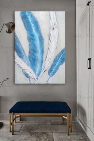 Blue In Fur Kanvas Tablo 70x100 Cm BLEINFR012 - 2