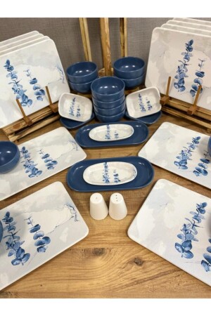 Blue Magic Set Abendessen und Frühstück 34-teilig für 12 Personen dmt2121342134 - 3