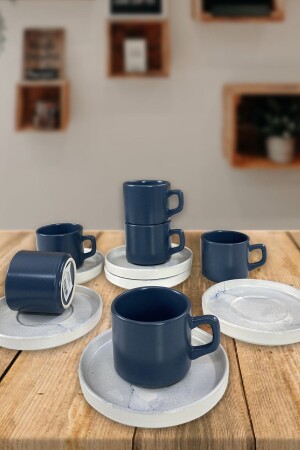 Blue Magic Teeservice 12-teilig für 6 Personen BMC001 - Keramika