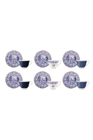 Blue Odyssey Kaffeetassen-Set für 6 Personen 80 ml 153. 03. 06. 8748 - 7