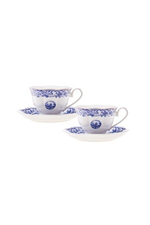Blue Odyssey Teetassen-Set für 2 Personen 220 ml - Karaca