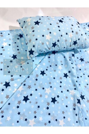 Blue Star Baby Boy Bettbezug-Set Bebekyıldız - 5