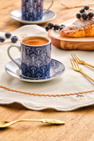 Blue Star Kaffeetassen-Set für 6 Personen 90 ml 600. 15. 01. 2402 - 2