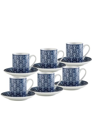 Blue Star Kaffeetassen-Set für 6 Personen 90 ml - 4