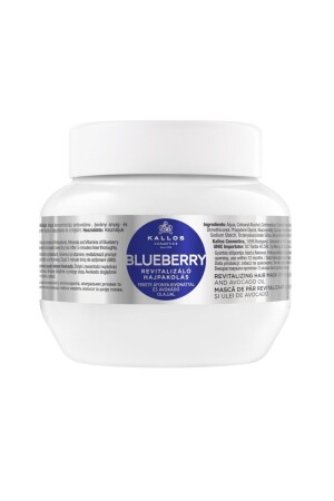 Blueberry Hair Mask Yabanmersini Özü Ve Avakadodu Yağı Içeren Canlandırıcı Saç Bakım Maskesi 275ml KJMN1202 - 1