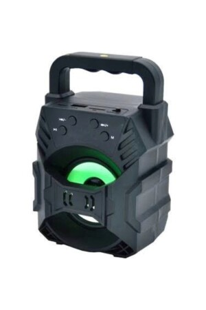 Bluetooth Hoparlör Taşınabilir Ses Bombası Led Işıklı Extra Bass Ses Radyolu Speaker Sd Kart-usb Tln-057 - 3