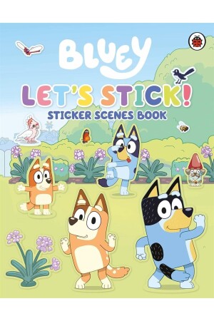 Bluey: Let's Stick! : Sticker Scenes Book - 1