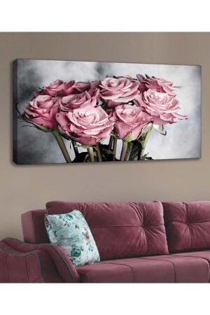 Blumen-Leinwandgemälde 120 x 60 cm Sc-027 SC-027 - 2