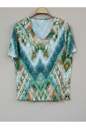 BLUSE IN ÜBERGRÖSSE - Maxlevel Moda