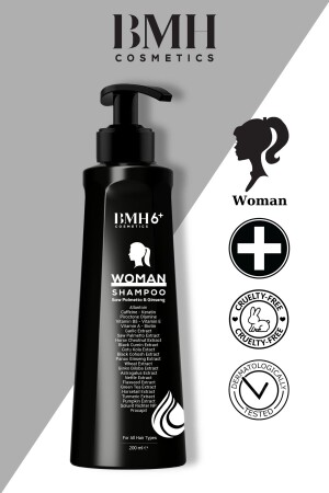 Bmh 6 Anti-Haarausfall-Shampoo für Frauen, 200 ml - 1