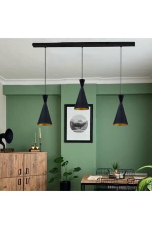 مـنز-ثلاثة أسود رقيق ضوء معلق للوجبة طاولة الطعام غرفة المعيشة المطبخ قاعة الفندق عرض غرفة العرض الهدية BMM3069XXXX01 - Bamyum