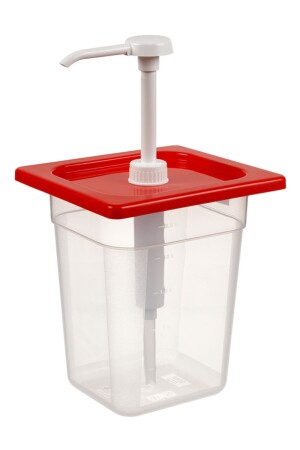 مضخة كيتشاب مايونيز BO9146 مغلقة - Bora Plastik