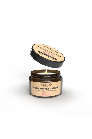 Body Butter Candle - Rose - 4