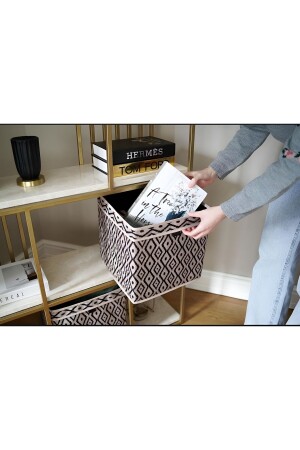 Bohe Regal-Organizer, Schrank-Organizer, 30 x 30 x 30 cm - 7