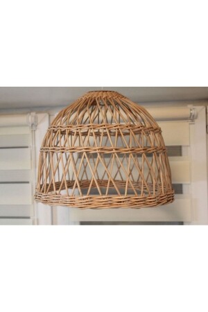 Bohem Sarkıt Avize Rattan Avize Bambu Hasır Avize Salon Mutfak Özel Üretim Avize(duy Dahil) KAĞITTÜP13 - AFRALYAHOME