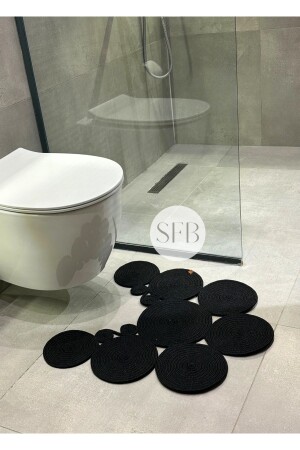 - BOHEM YIKANABİLİR ÇİFT TARAFLI JÜT- HASIR KLOZET ÖNÜ PASPASI. PASPAS - Sfb