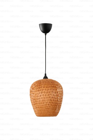 Böhmische Bambus-Boja-Anhänger-Kronleuchterlampe 25 cm – skandinavische, moderne, böhmische Rattan-Beleuchtung NHBJP25 - 1