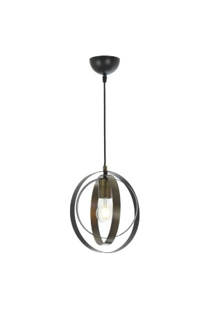 Boho Single Retro Pendelleuchte Wohnzimmer Kronleuchter 3387-01-BL - 1