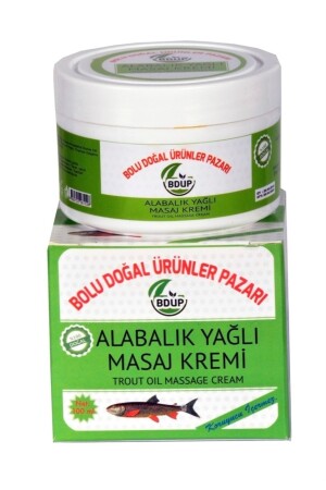 Bolu Doğal Ürünler Pazarı Alabalık Yağı Masaj Kremi 100 ml - 2