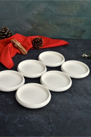 Bombeli 10 Cm Mini - Çay Tabak 6 Lı - Şirin Eşyalarım