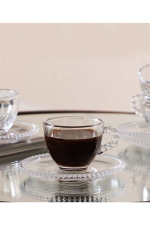 Boncuklu Çay-kahve Takımı Kupa Bardak 2'li Takım KRD01 - 4