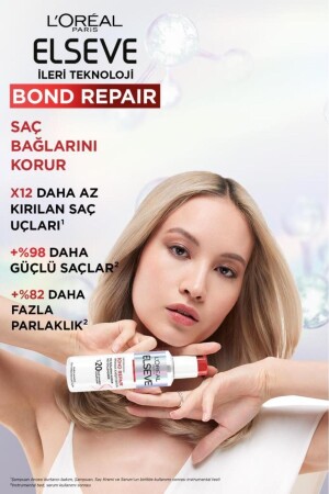 Bond Repair Yıpranma Karşıtı- Saç Bağlarını Koruyucu- Pürüzsüzleştirici Serum 150ml - 7