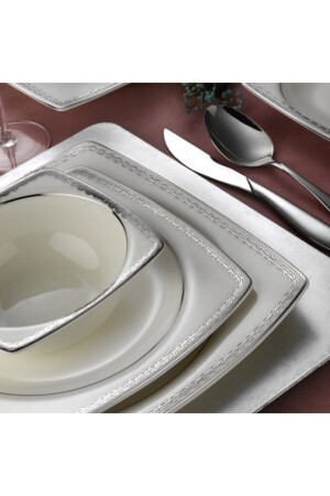 Bone Mare 62 Parça Yemek Takımı 10649 CGMTWY37 - Kütahya Porselen