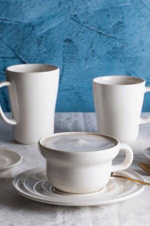 كوب كابوشينو من كأس كابوشينو من كأس كابوشينو من كأس كابوشينو من كأس كابوشينو من كأس كابوشينو من كأس كابوش - Bonna Porselen