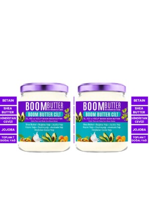 BOOM BUTTER 7 Yağ içeren Kuruluk Karşıtı Onarıcı Cilt Bakım Yağı 190 ml - 2