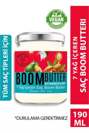 Boom Butter Saç Bakım Yağı 190 Ml - 1