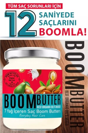 Boom Butter Saç Bakım Yağı 190 Ml - 4