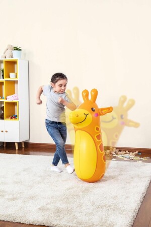 Bop Bags Giraffe Patterned Hacıyatmaz 89 Cm Watery Hacı Yatmaz - 7