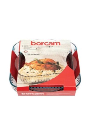 Borcam Kare Tepsi 2'li pşb159166 - 3