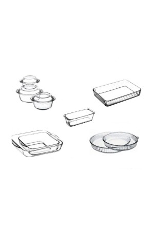 Borcam Mutfak Seti - 9 Prç. Borcam Çeyiz Seti 088oa 093oa Fma192881 Fma146525 Fma03121 Fma04596 564 pb159028-2 - Paşabahçe